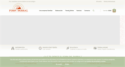 Desktop Screenshot of forndelparral.com